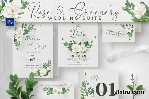 Rose & Greenery Wedding Suite