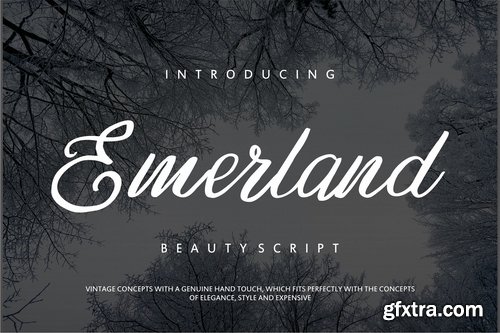 Emerland | Beauty Script Handwritten