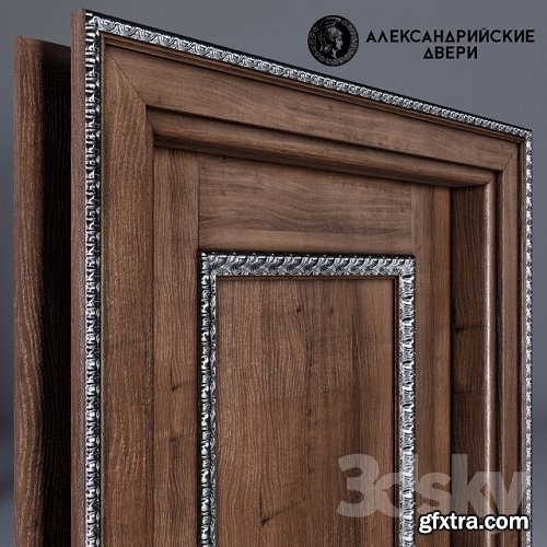 Alexandria Doors 3d Model