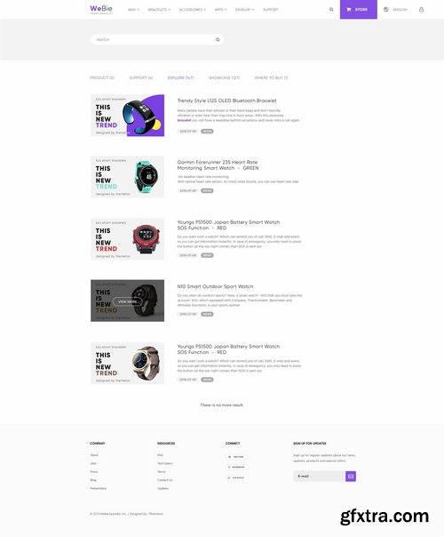 Webie Single Product Showcase Design Template