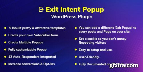 CodeCanyon - Exit Intent Popup WordPress Plugin v1.0.0 - 23997572