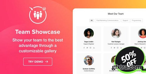 CodeCanyon - Team Showcase v1.0.0 - WordPress Team Showcase plugin - 23998631