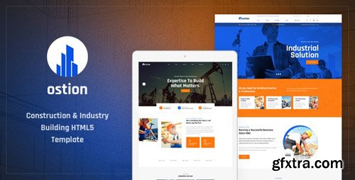 ThemeForest - Ostion v1.0 - Construction & Industry Building Company HTML5 Template - 23986436