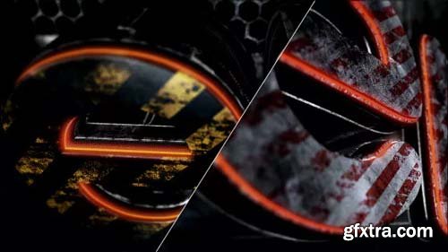 Videohive - Metalic Logo Reveal - 9862717