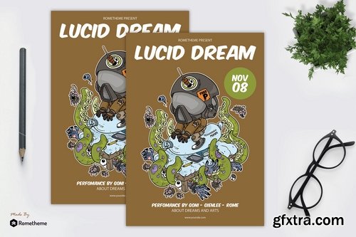 Lucid Dream Event Flyer