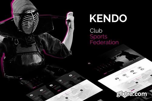 Kendo - Sport Club and Federation Template