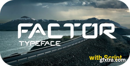 VideoHive Factor Typeface 20611813