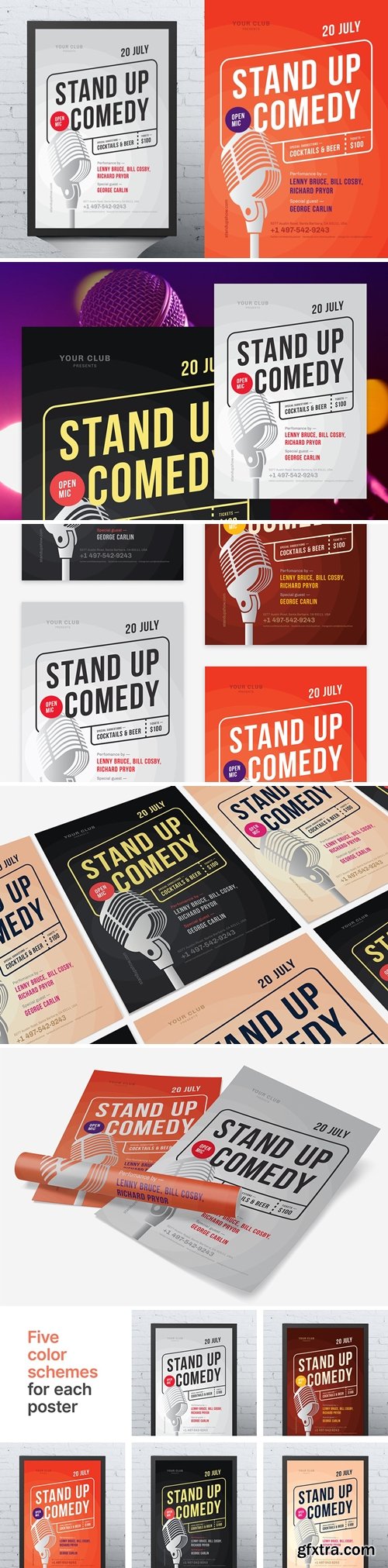 Standup Poster Template