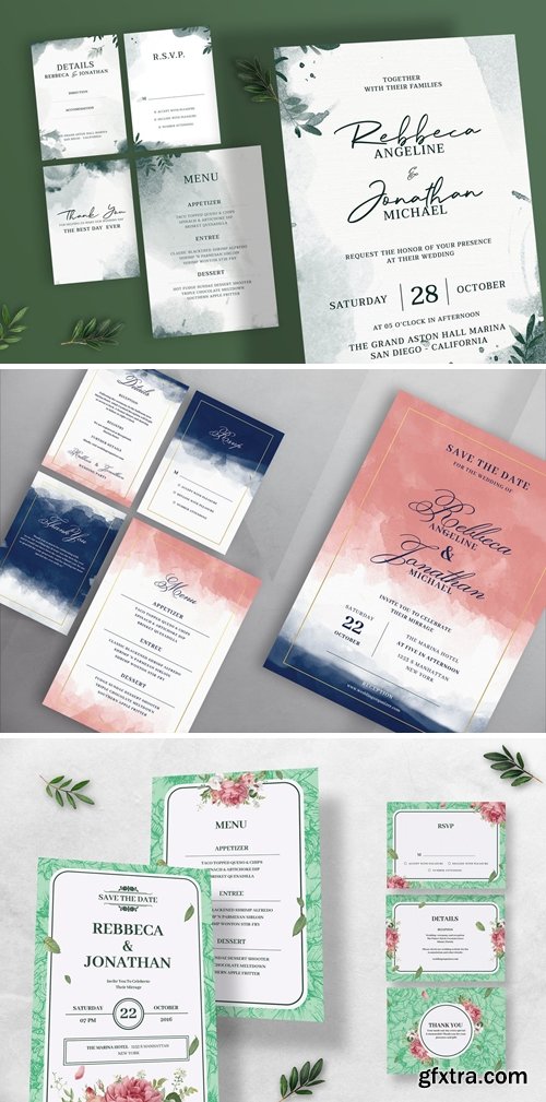 Wedding Invitation Set