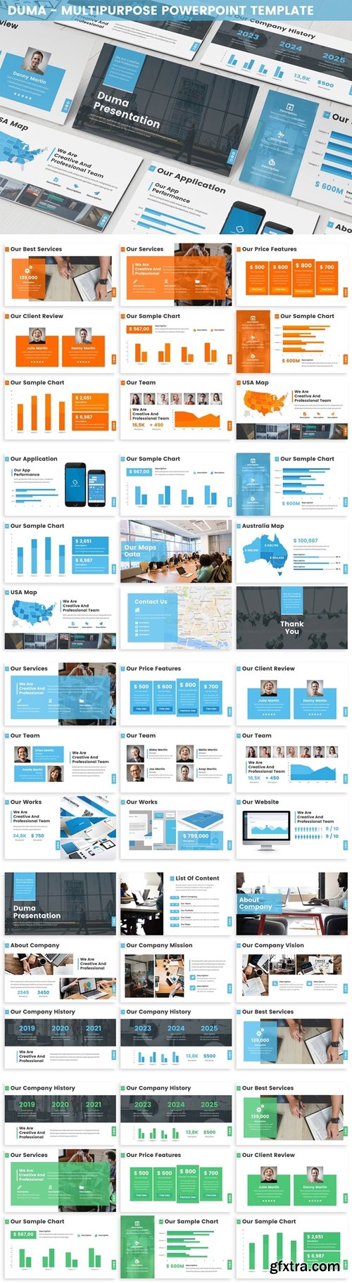 Duma - Multipurpose Powerpoint Template