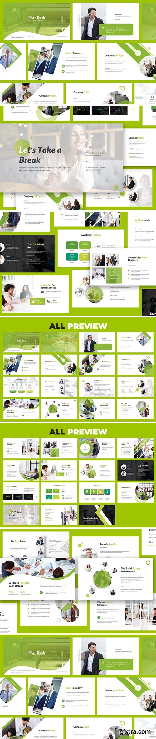 Pitch Deck Powerpoint Template