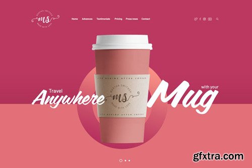 The Mug Creative Single Product Template Design