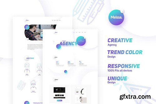 Meissa Creative Modern Design For Digital Agencies