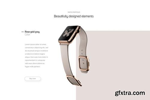 The Brand Watch / Single Product Showcase Template