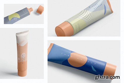 Paste Tube Mockups