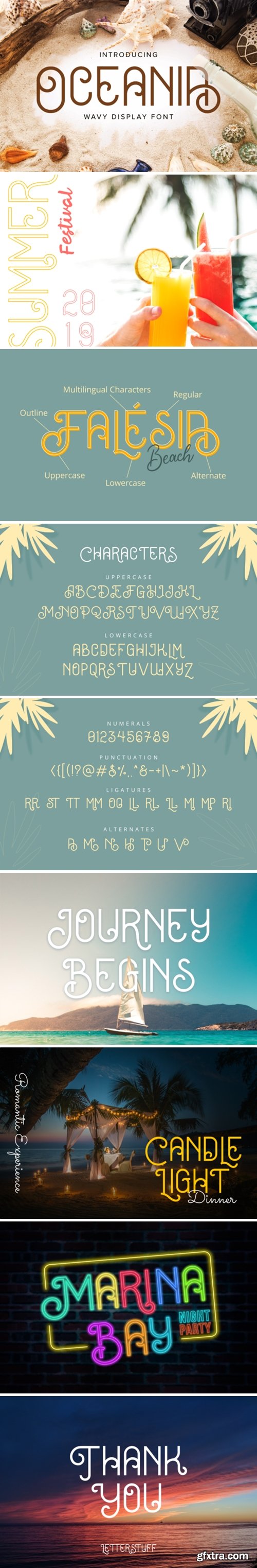 Oceania Font