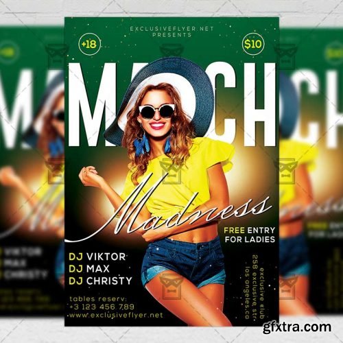 March Madness 2019 Flyer – Seasonal A5 Template