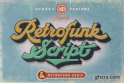 CM - Retrofunk - Script & Serif 3871035