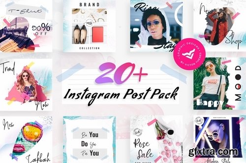 Modern Instagram Post Templates