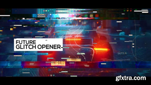 VideoHive Future Glitch Opener 23424281