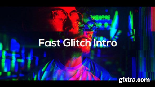 VideoHive Fast Glitch Intro 23487493