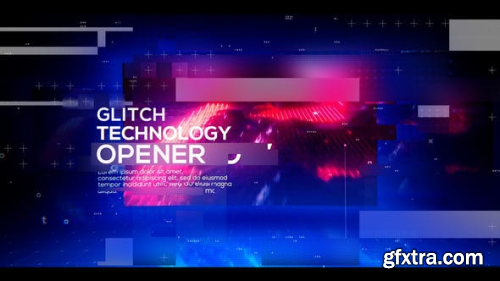 VideoHive Technology Glitch Opener 23250239