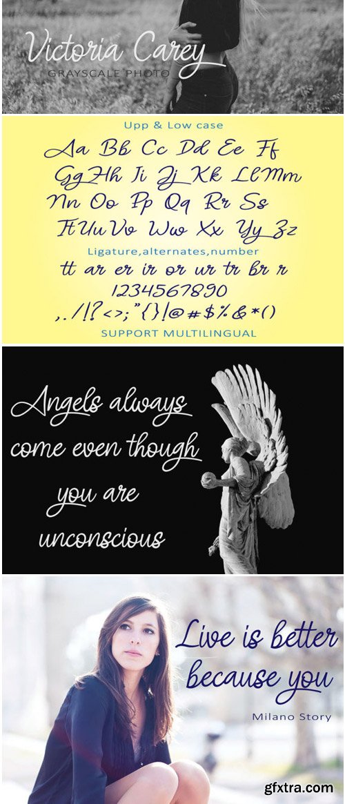 Angel Signature Font