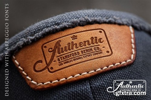 MightyDeals 45 Vintage and Classy Fonts, Logo Templates and Icons