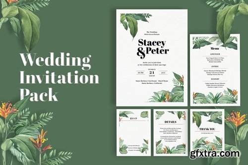 Wedding Invitation Set