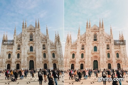 Milan Mobile & Desktop Lightroom Presets