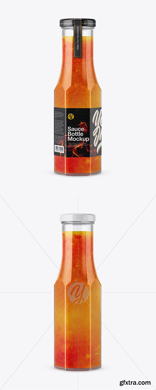 Sauce Bottle Mockup 27962