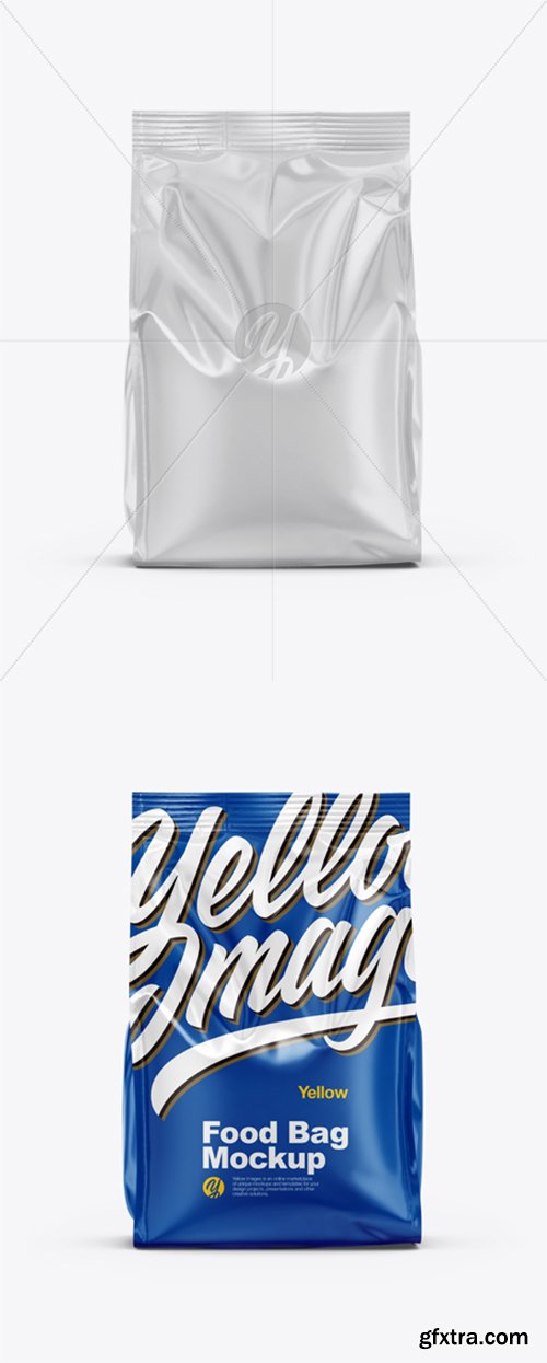 Glossy Food Bag Mockup 35319