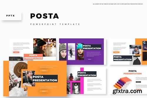 Pozta Powerpoint Google Slides and Keynote Templates