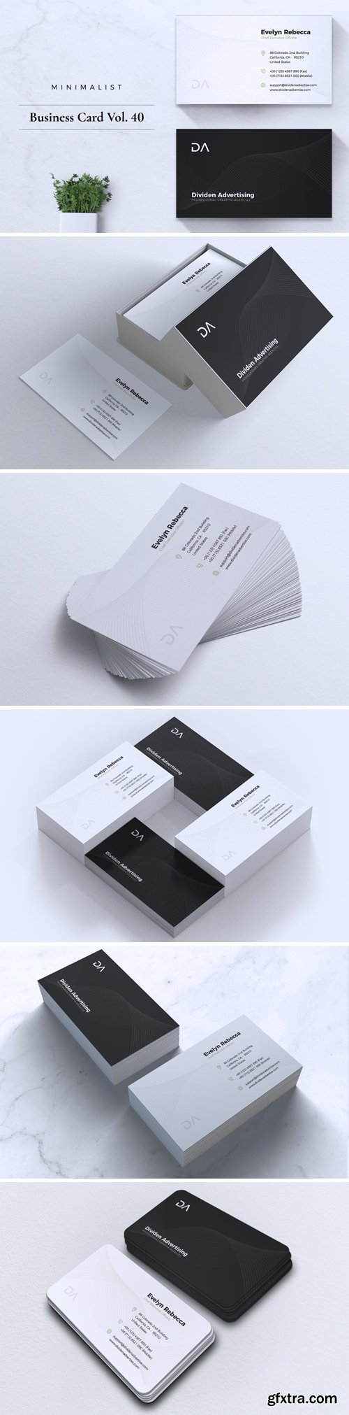 Minimalist Business Card Vol. 40