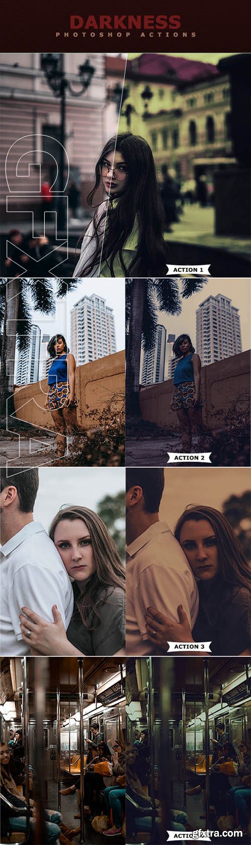 GraphicRiver - Darkness Photoshop Actions 23903294