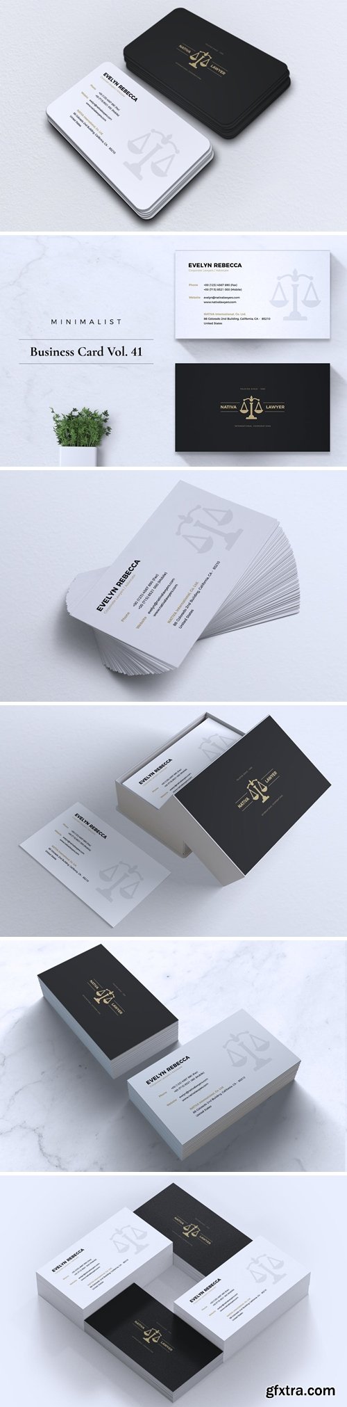 Minimalist Business Card Vol. 41