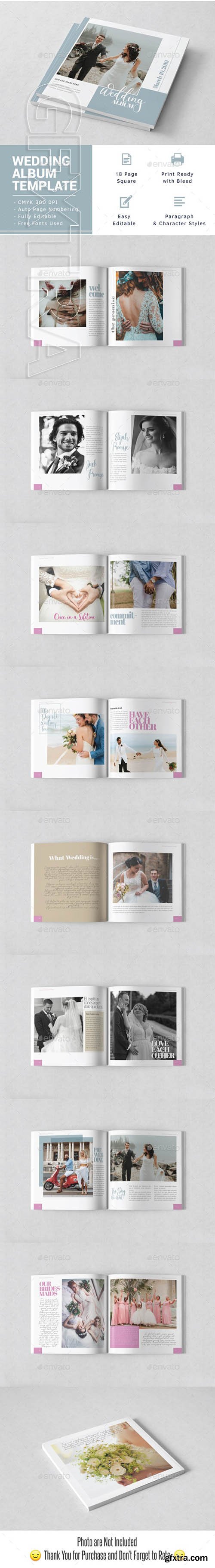 GraphicRiver - Wedding Album Indesign Template 23810557