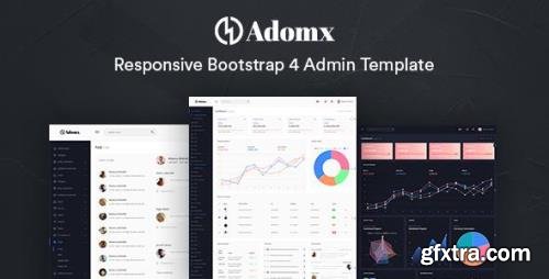 ThemeForest - Adomx v1.0.1 - Responsive Bootstrap 4 Admin Template - 23882255