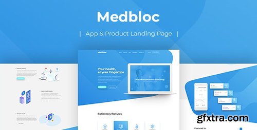 ThemeForest - Medbloc - PSD Landing Page (Update: 6 February 19) - 23160743