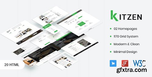 ThemeForest - Kitzen v1.0 - Modern Kitchen HTML Template - 23462494