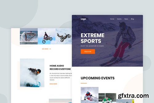 Extreme Sports - Email Newsletter