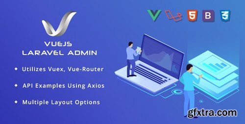 ThemeForest - VueJS v3.0 - Laravel Admin Template - 20119122