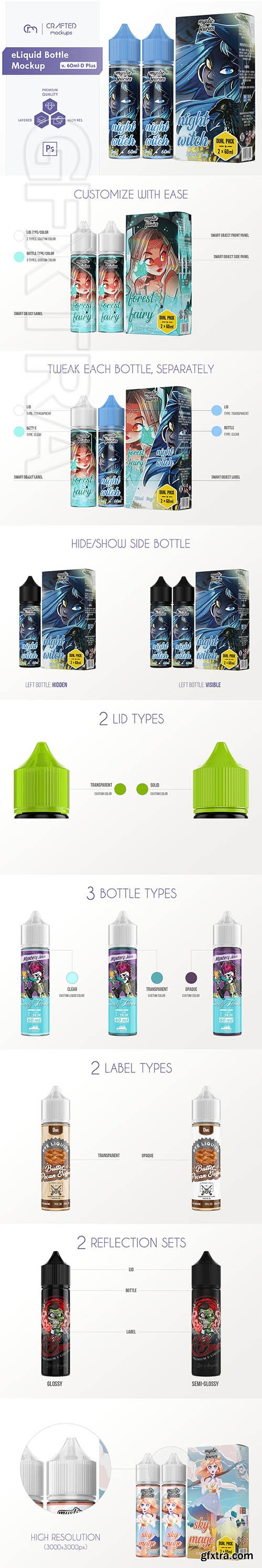 CreativeMarket - eLiquid Bottle Mockup v. 60ml-D Plus 3848896