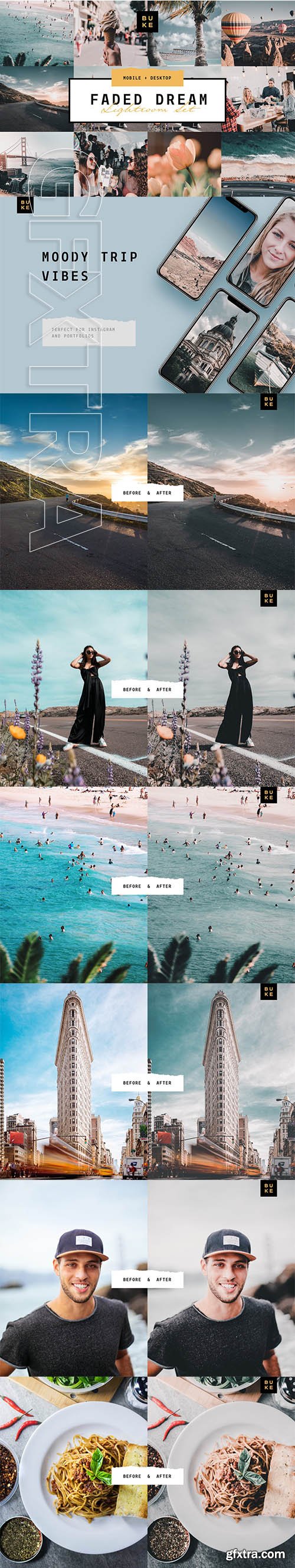 CreativeMarket - Faded Dream Lightroom Preset 3831708