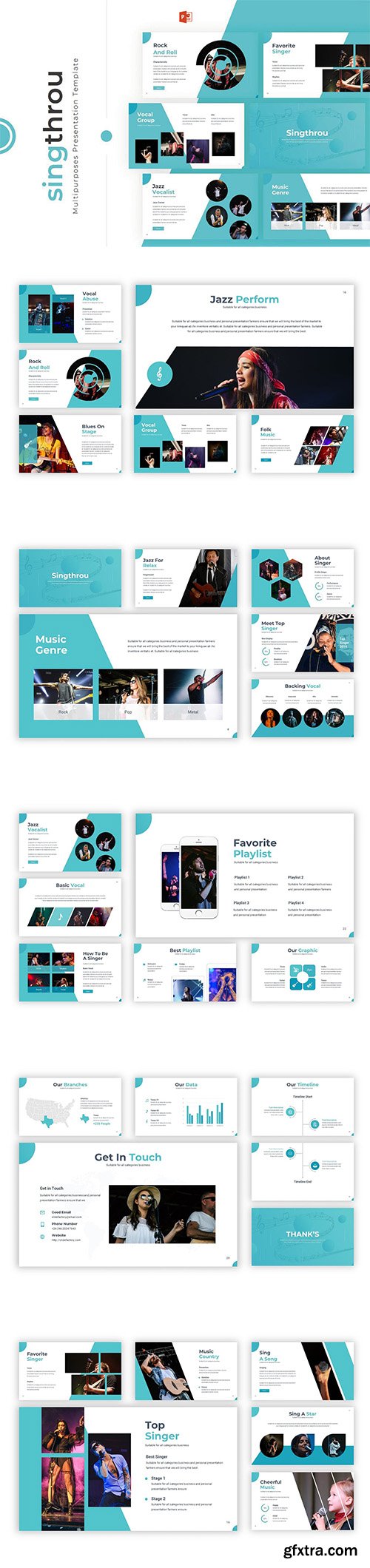 Singthrou - Powerpoint Template