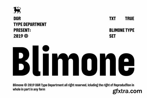 Blimone Font Family