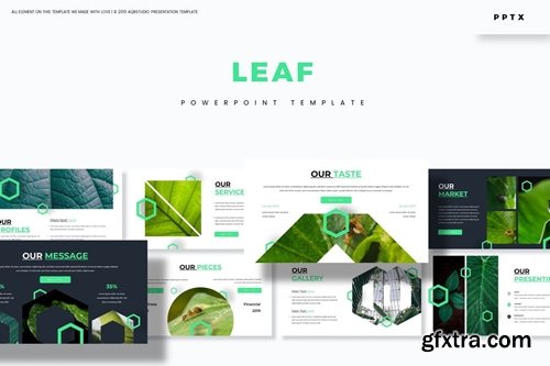 Leaf Powerpoint Google Slides and Keynote Templates