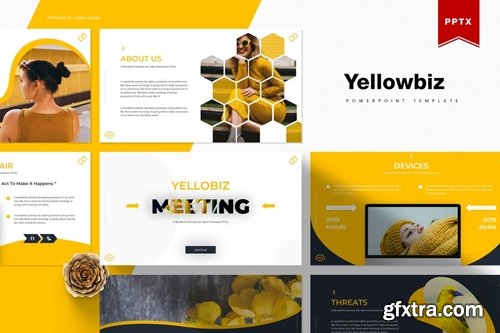 Yellowbiz Powerpoint Google Slides and Keynote Templates