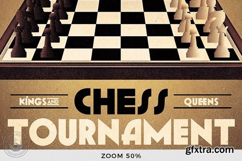 Chess Tournament Flyer Template