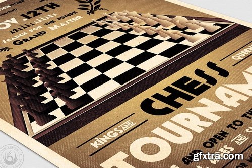 Chess Tournament Flyer Template